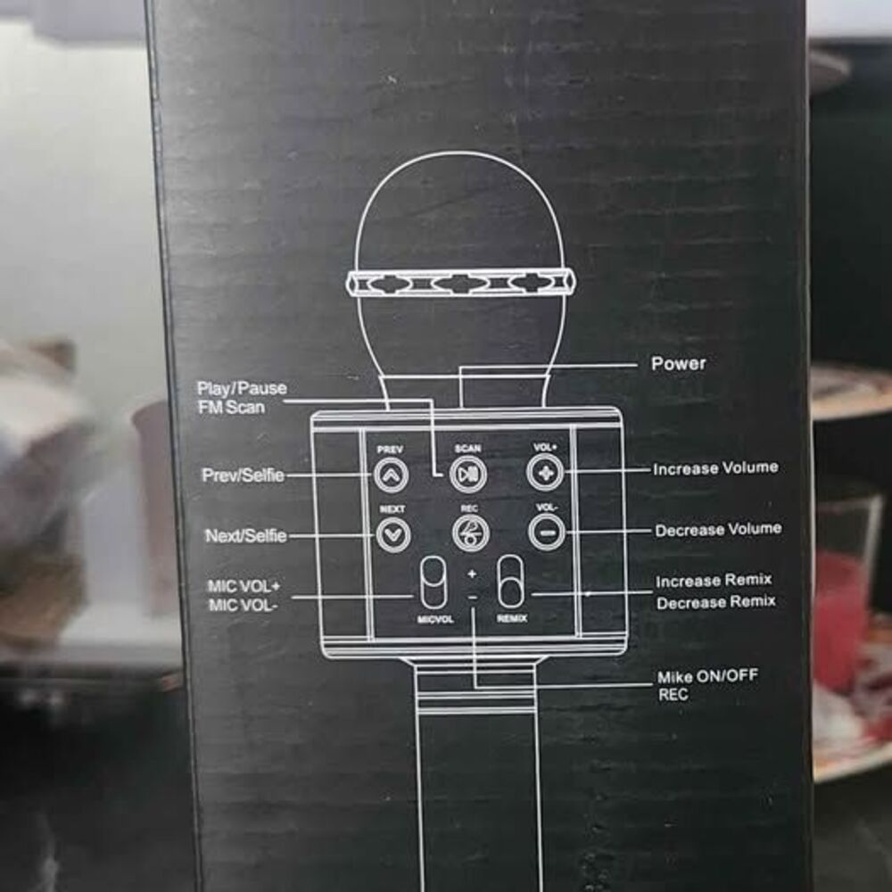 Magic Microphone WS858 Karaoke Wireless Mic